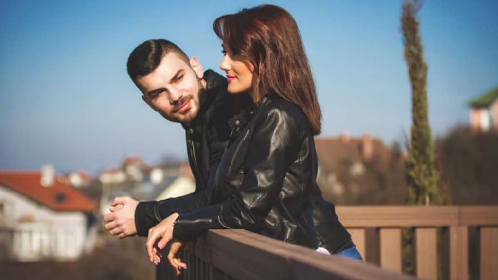 Insecure man seeking constant reassurance from woman