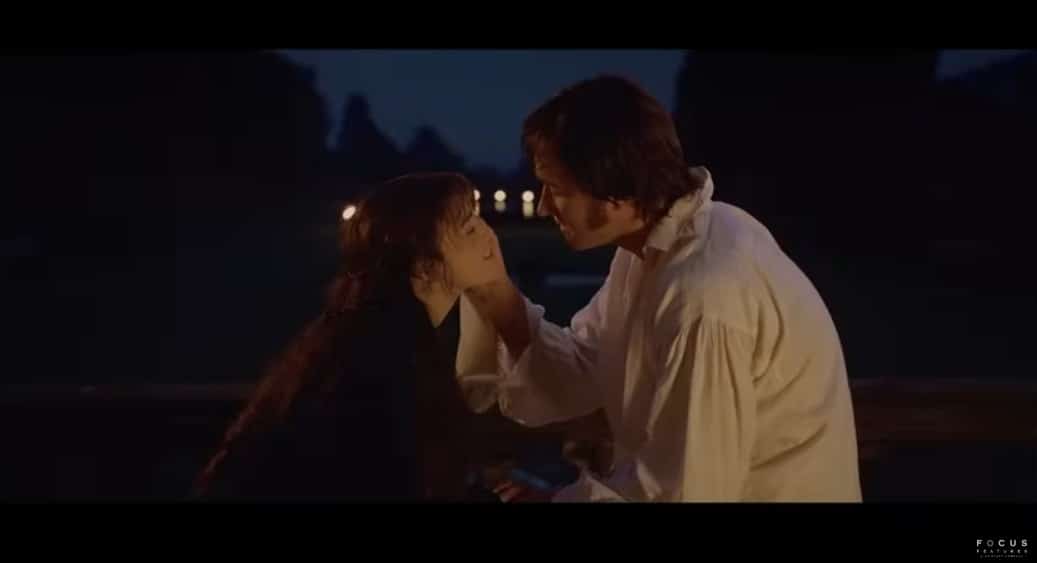 A picture of Elizabeth and Mr. Darcy.