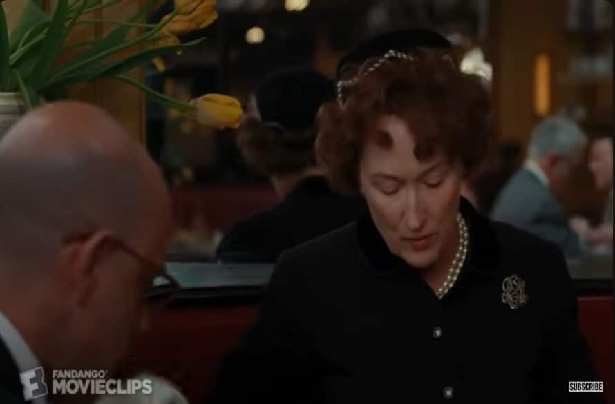 A picture of the woman in the movie.