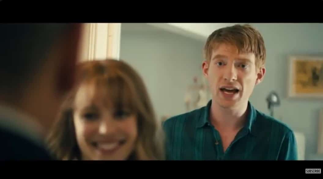 A picture of the leading man in the movie.