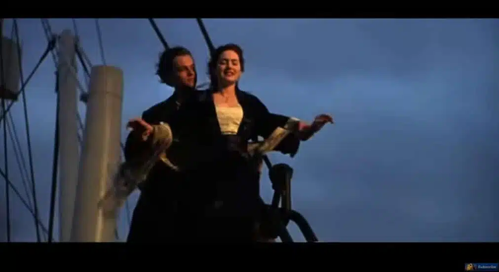 A picture of jack and rose