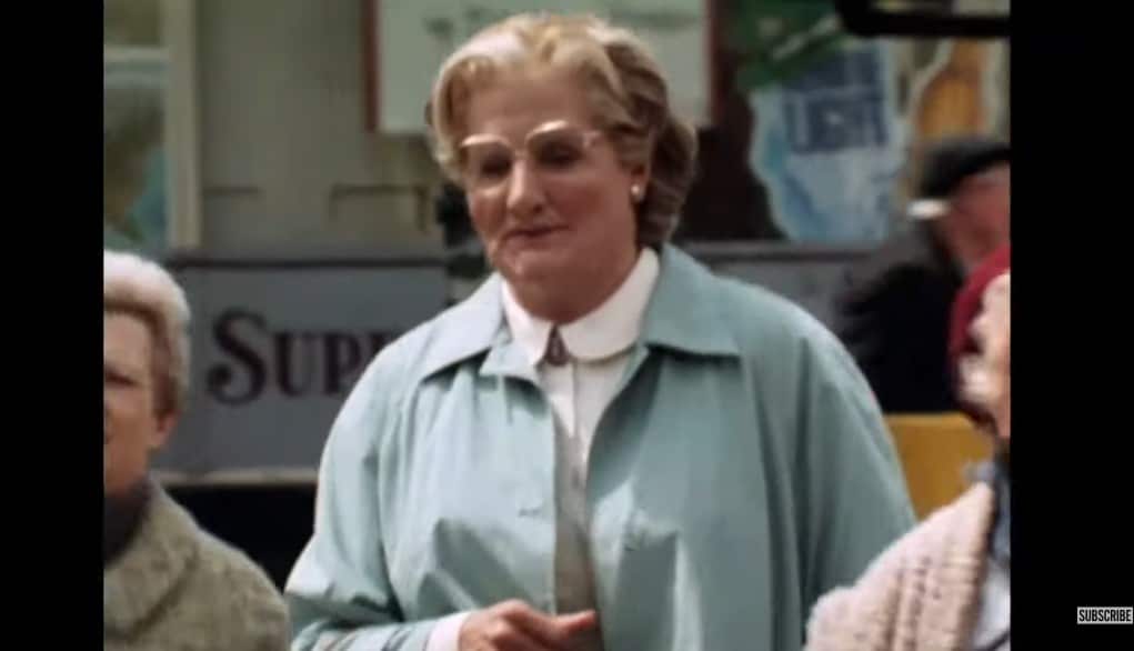 A picture of Mrs. Doubfire