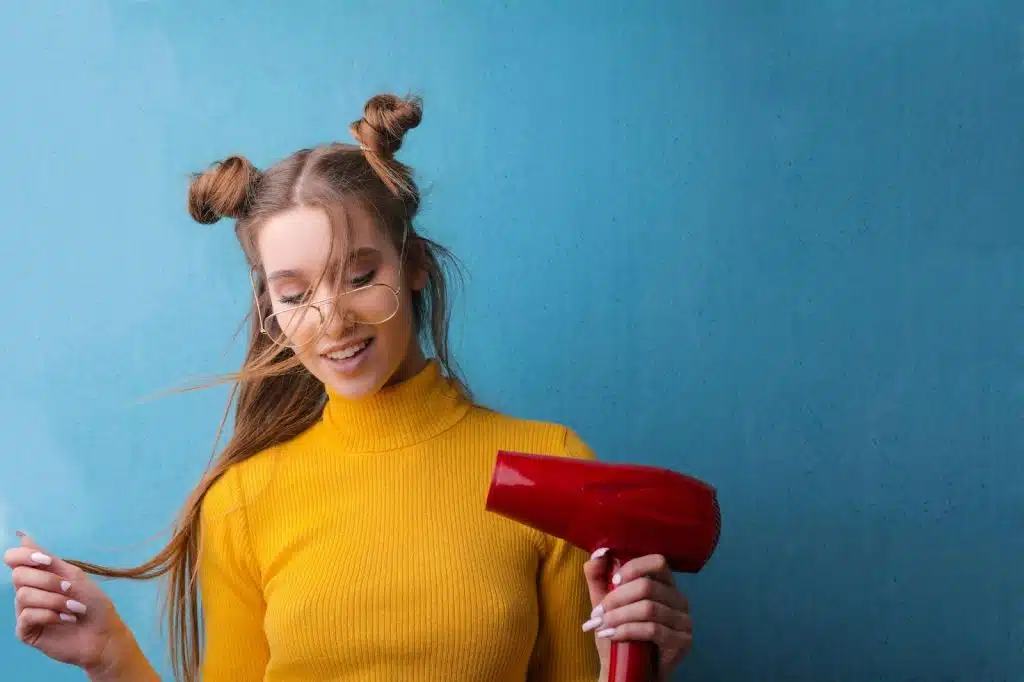 A woman having a main character energy