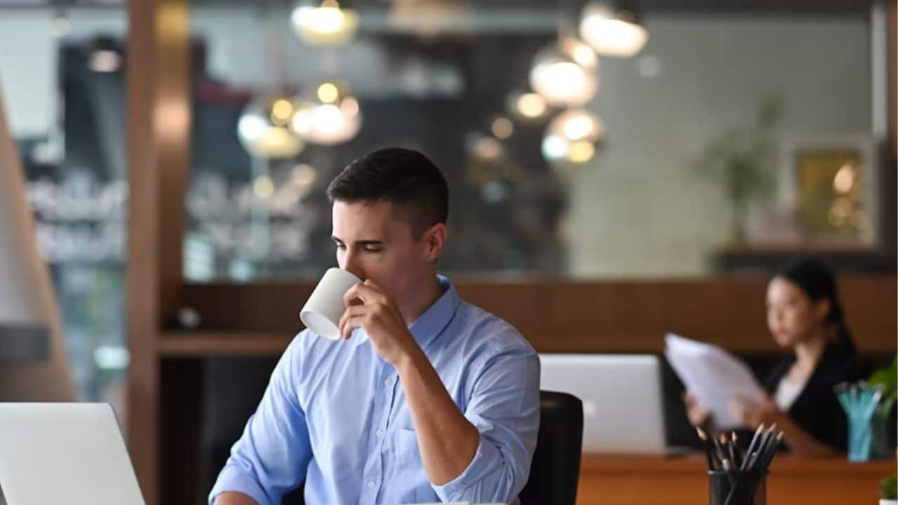 Man looking drained while his partner talks about a long to do list.