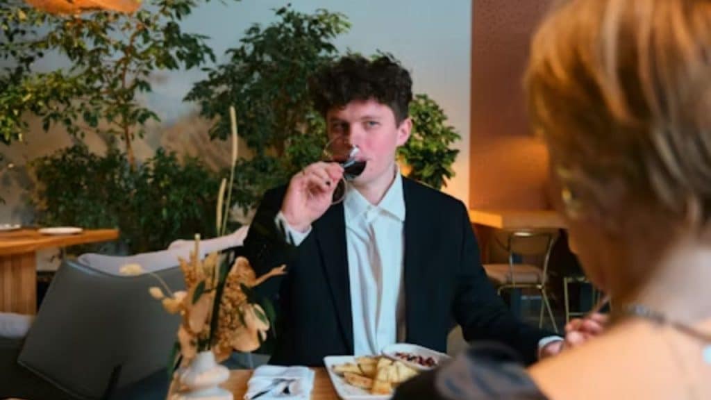 Couple enjoying time together without screens