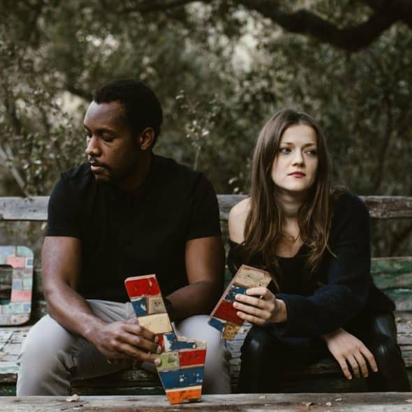 A man and woman representing broken love