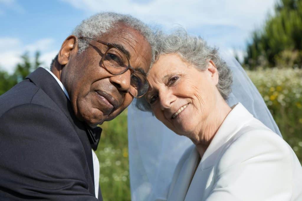 Couple happy together