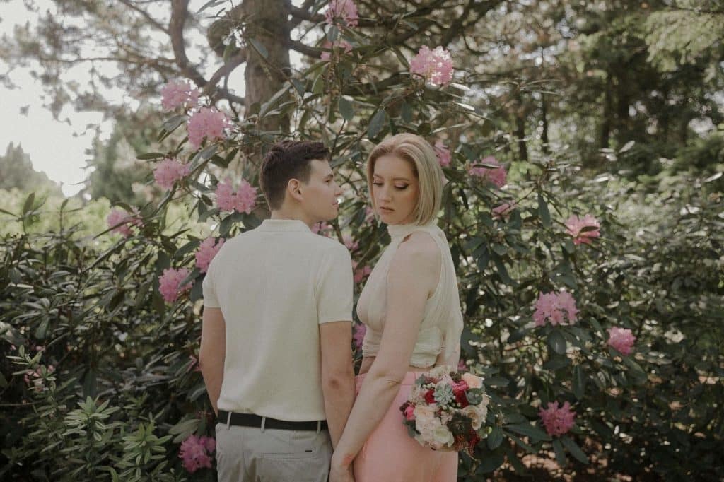 A man and woman together