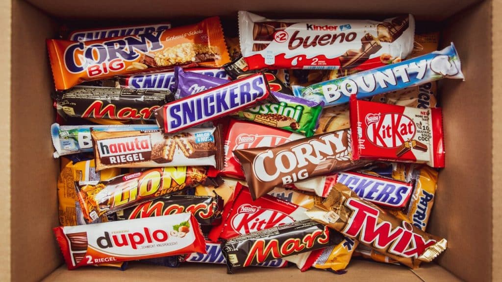 A box full of snacks