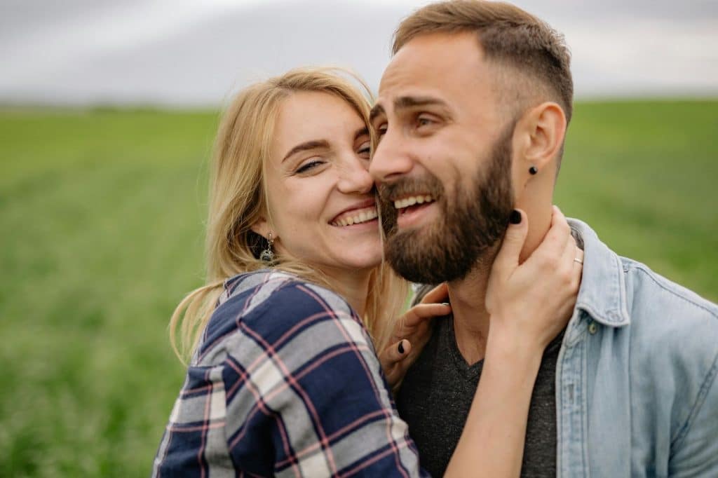A man and woman together