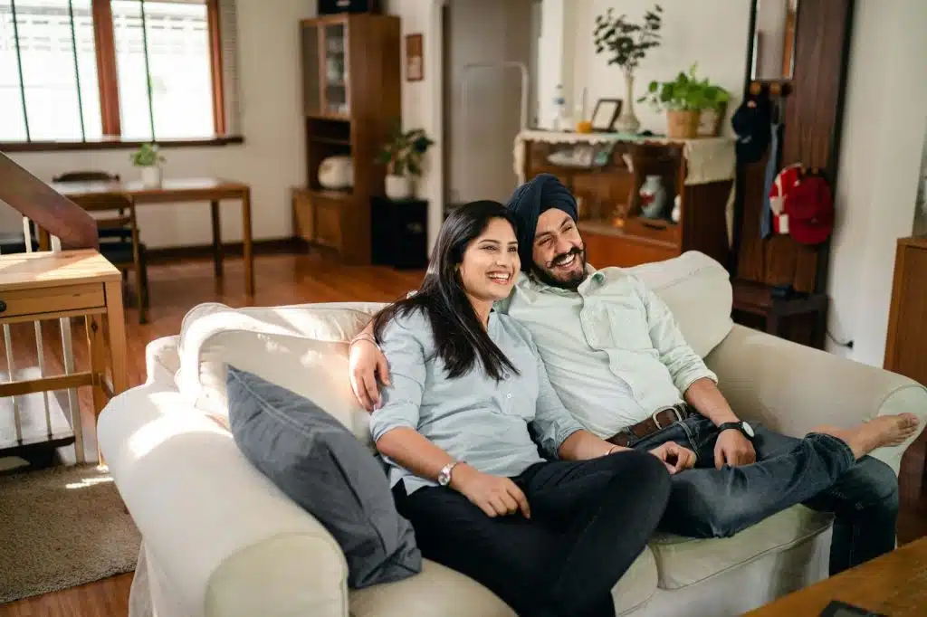 A man and woman enjoying time together