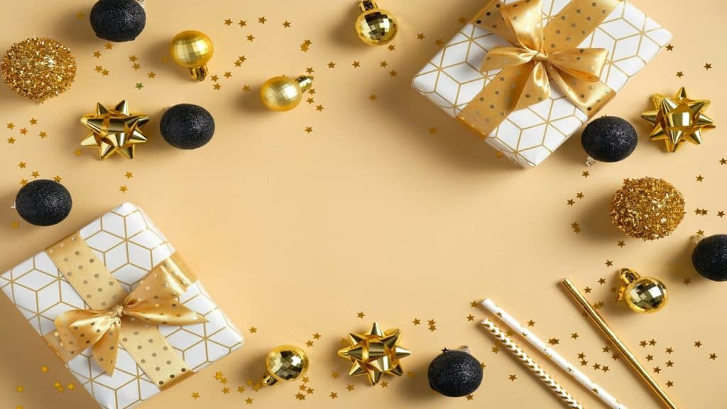 A photo of gifts