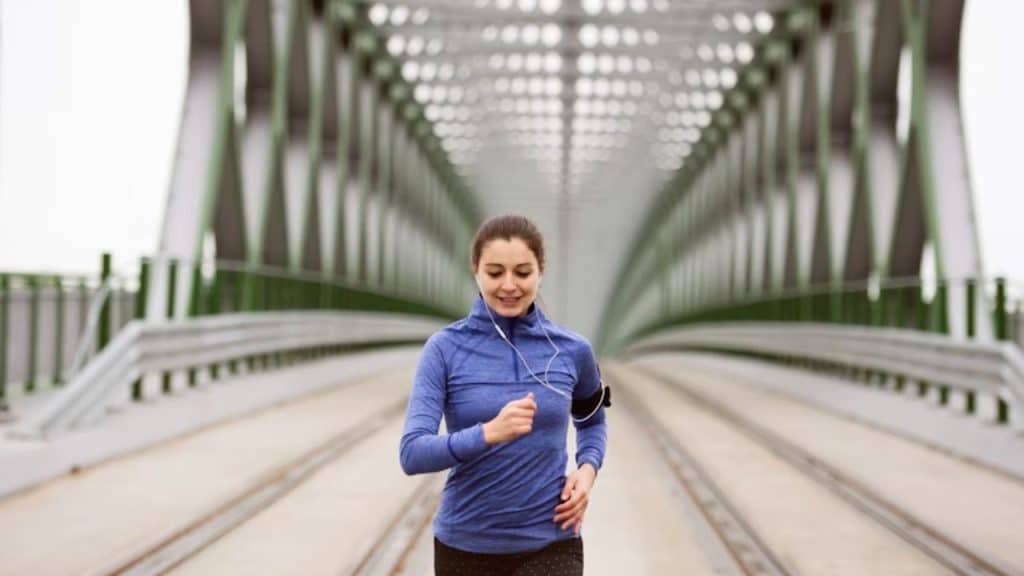 A wife prefers to jog alone