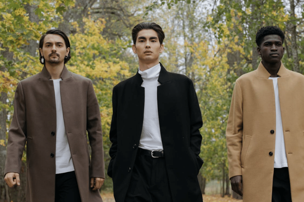 Stylish Men Wearing Coat
