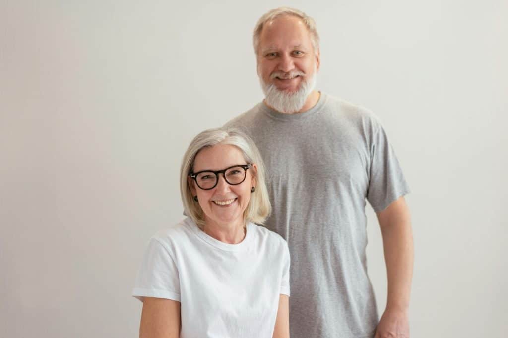 A man and woman together