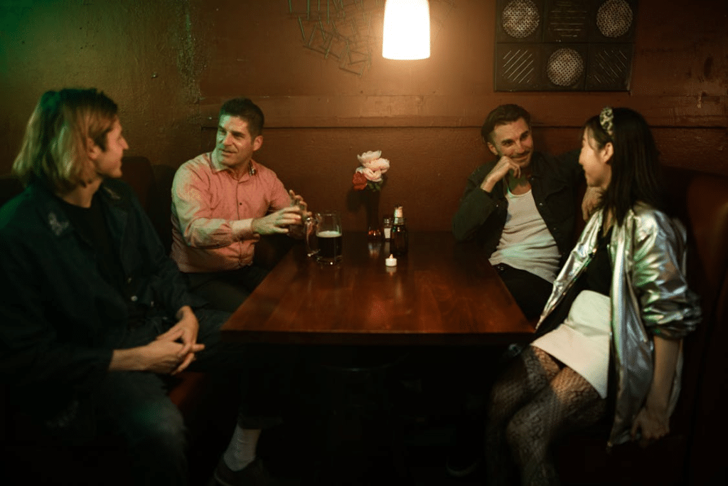 Group of People Talking