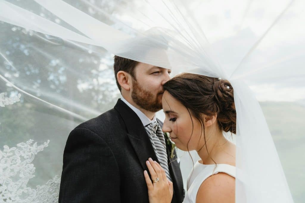 The couple got married.