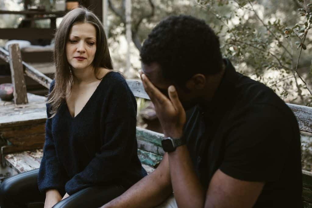 The couple is breaking up.