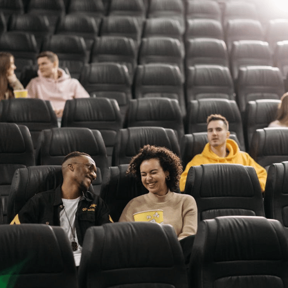 People Sitting in Movie Theater