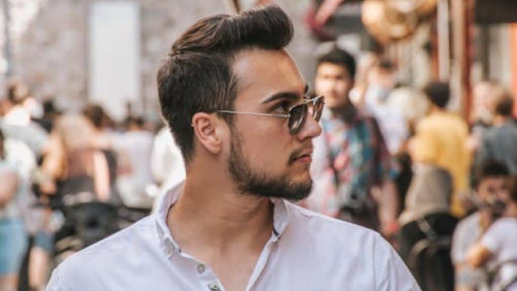 Man regaining clarity and confidence after emotional reflection