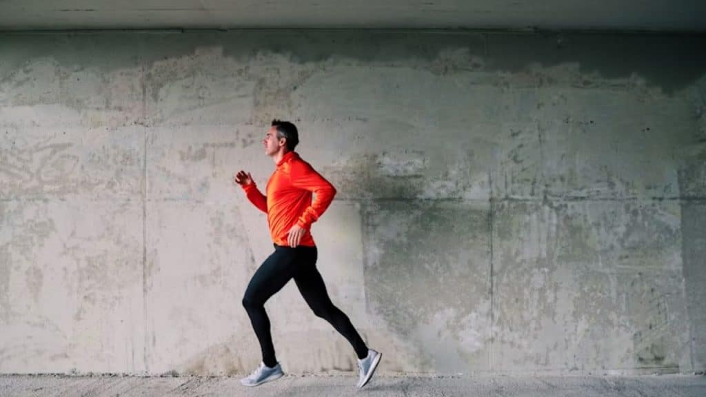 Fit older man staying active to maintain confidence and health