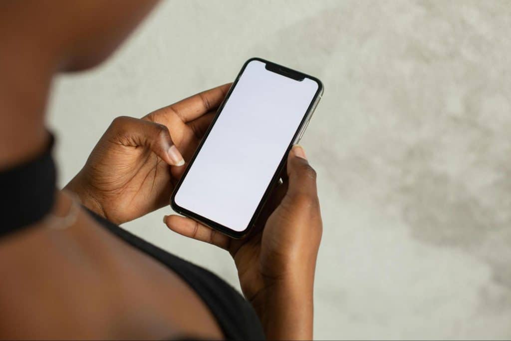 A man using a mobile phone 