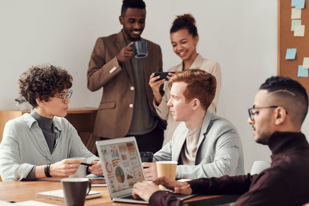 Photo Of People Talking To Each Other