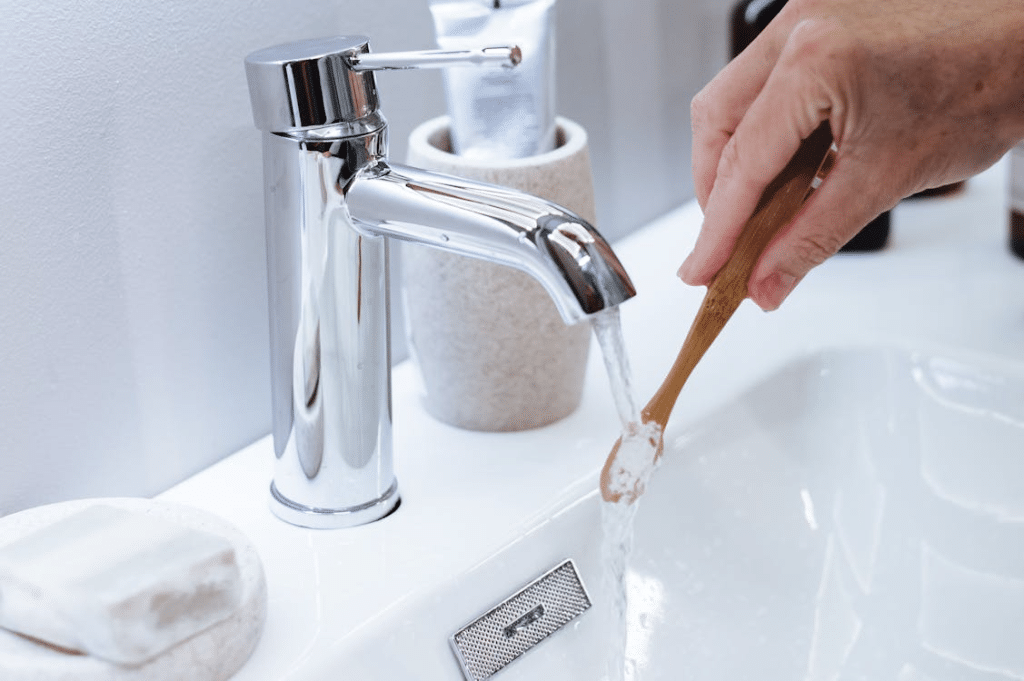 Photography of Cleaning Toothbrush