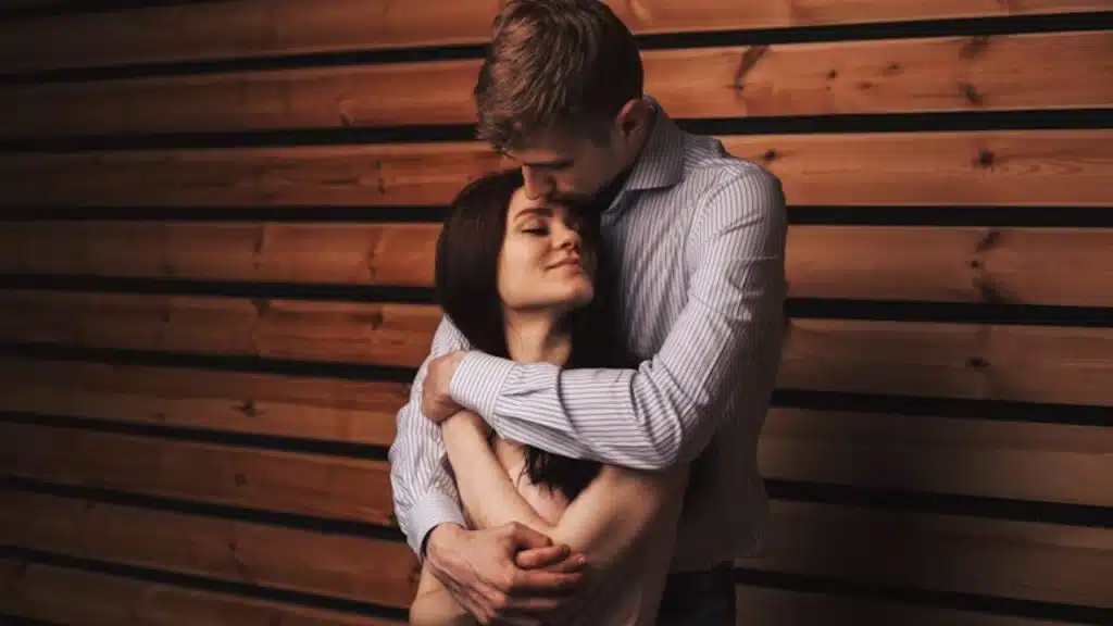 Couple reconnecting emotionally after addressing silence in their relationship