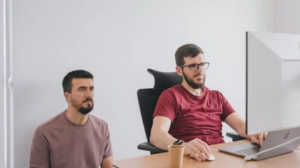 Man feeling sad after comparing himself with others