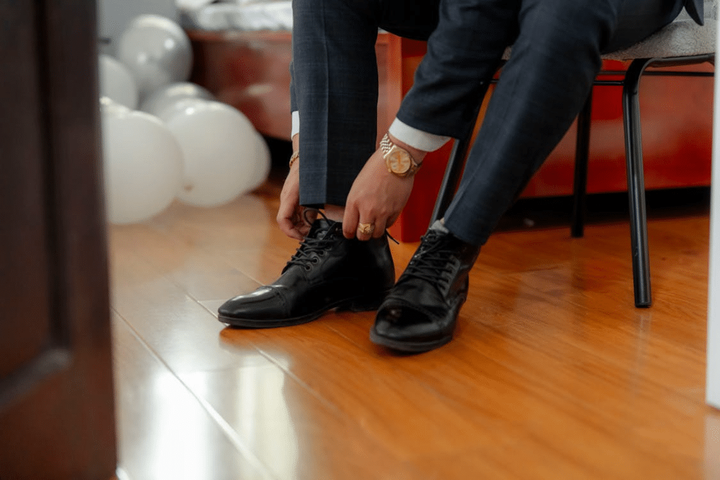 Groom Before Wedding