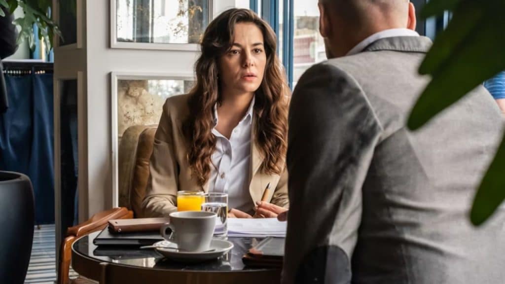 Man hesitating to talk while his partner waits for an answer