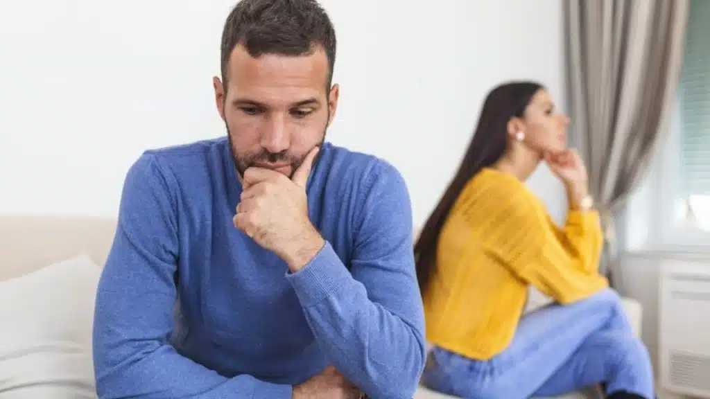 Couple having an argument
