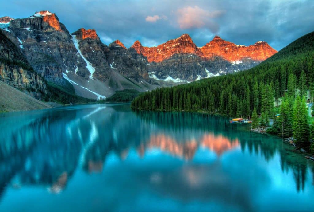 A picture of Banff, Canada