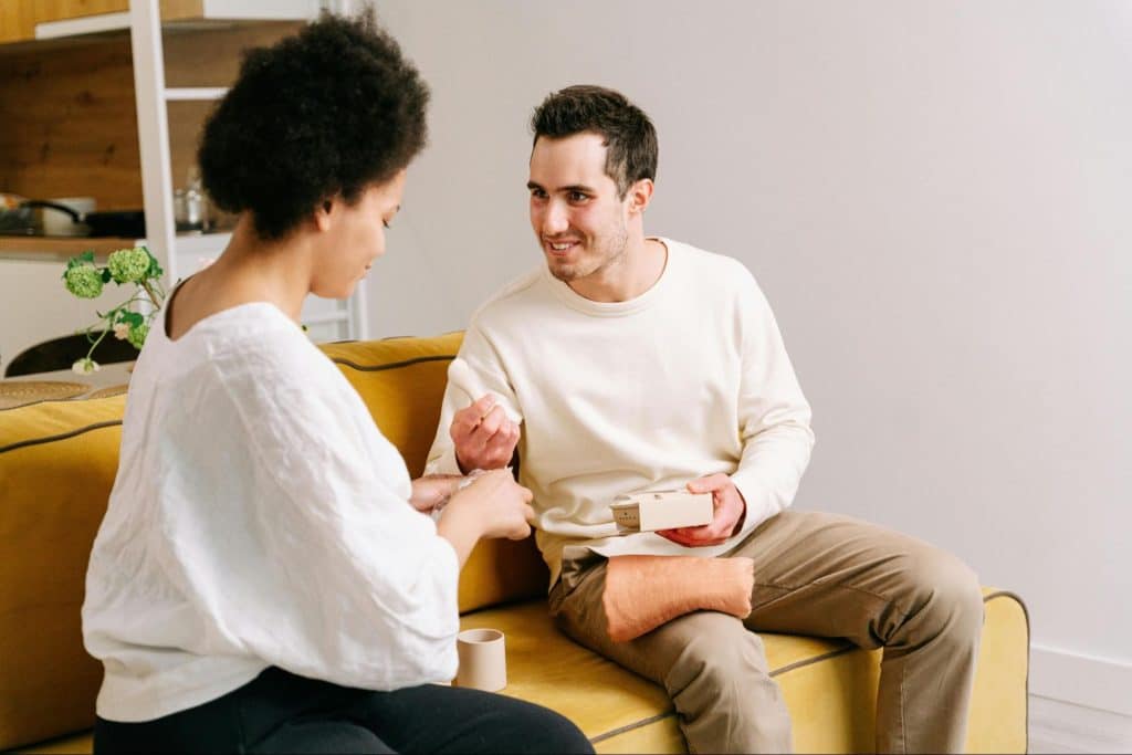 A man interested in a woman’s things
