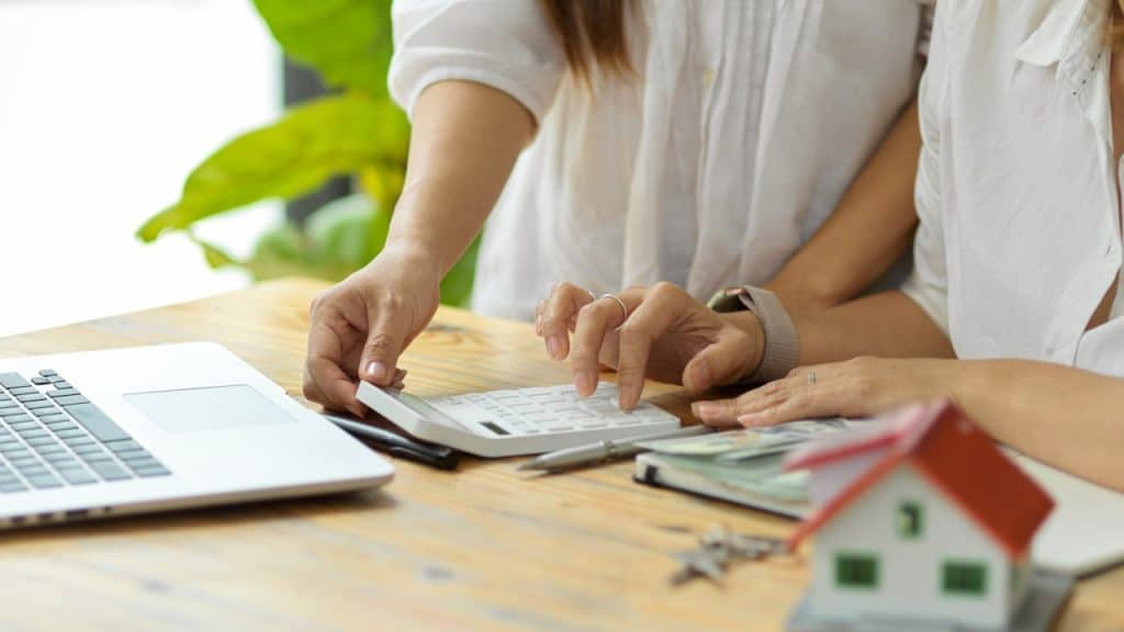 People are making estimates to purchase a new home.