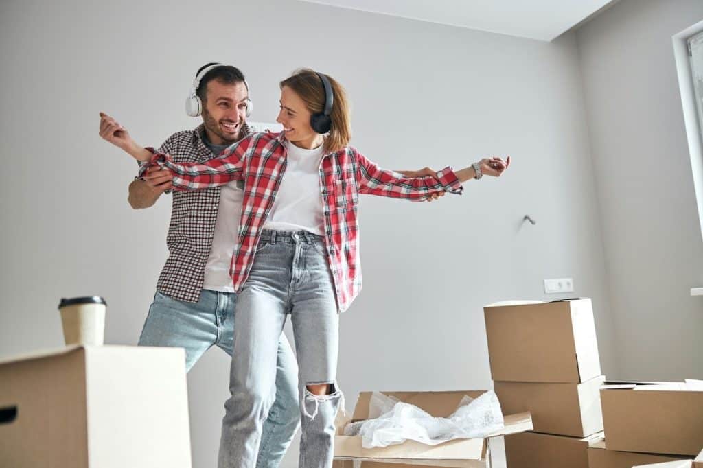 A man and woman enjoying time together