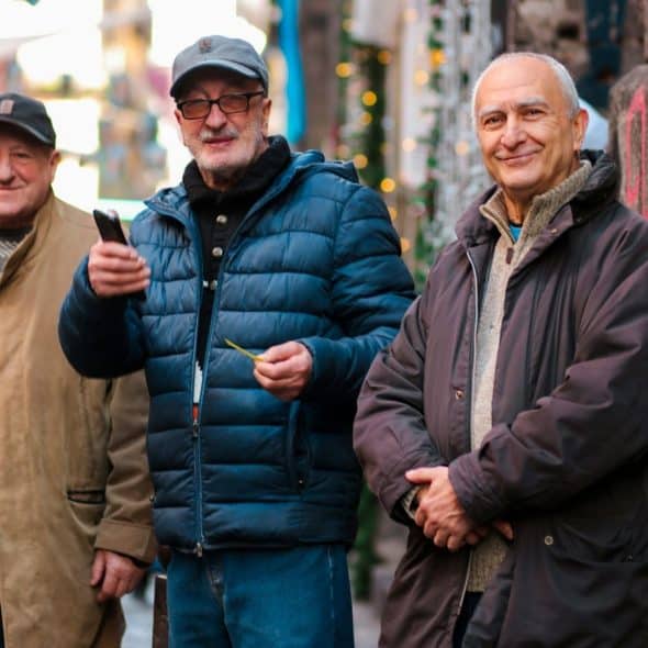Men in 60 years old