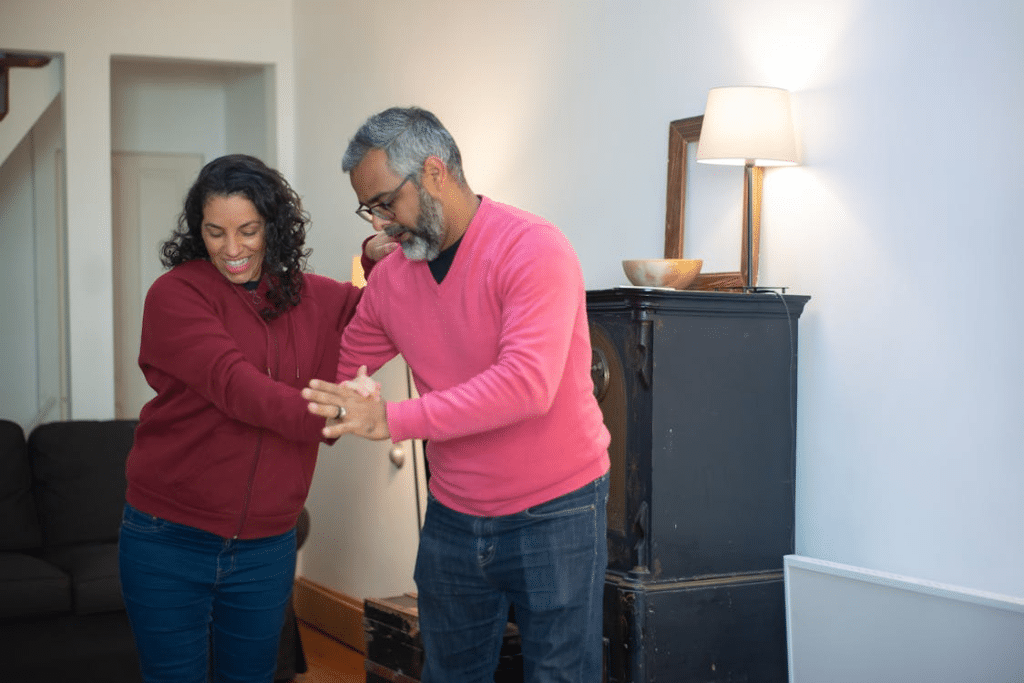 A Couple Dancing