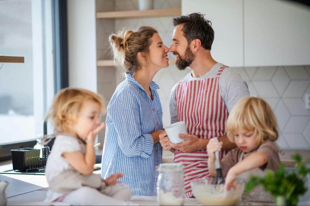 A happy family