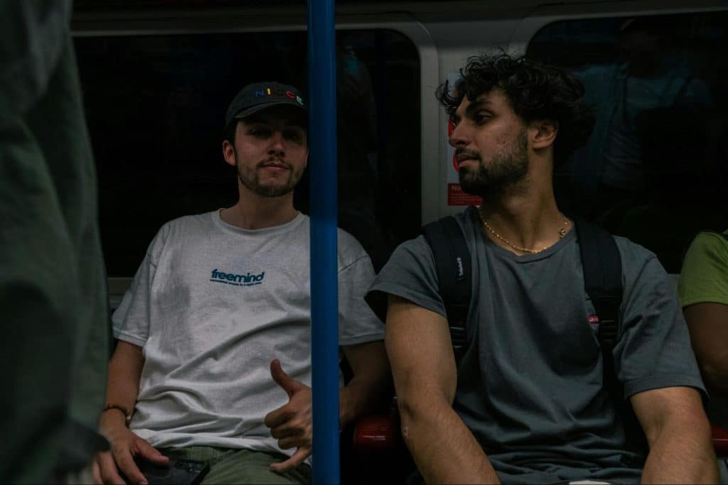 Two men together