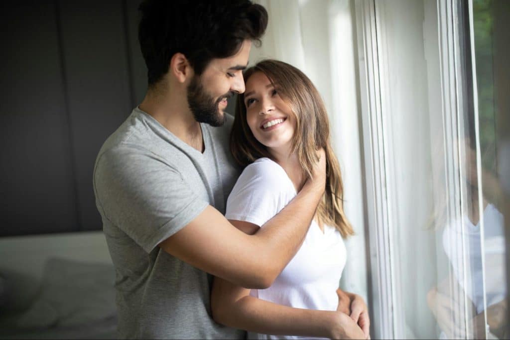 A man asking a woman