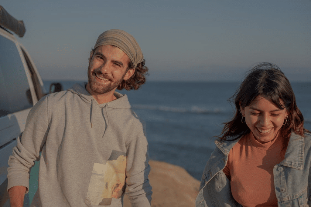 Couple Laughing Together