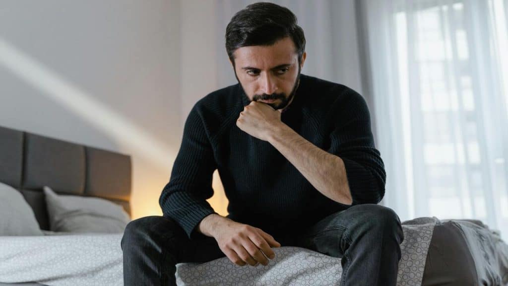 A man deep in thought