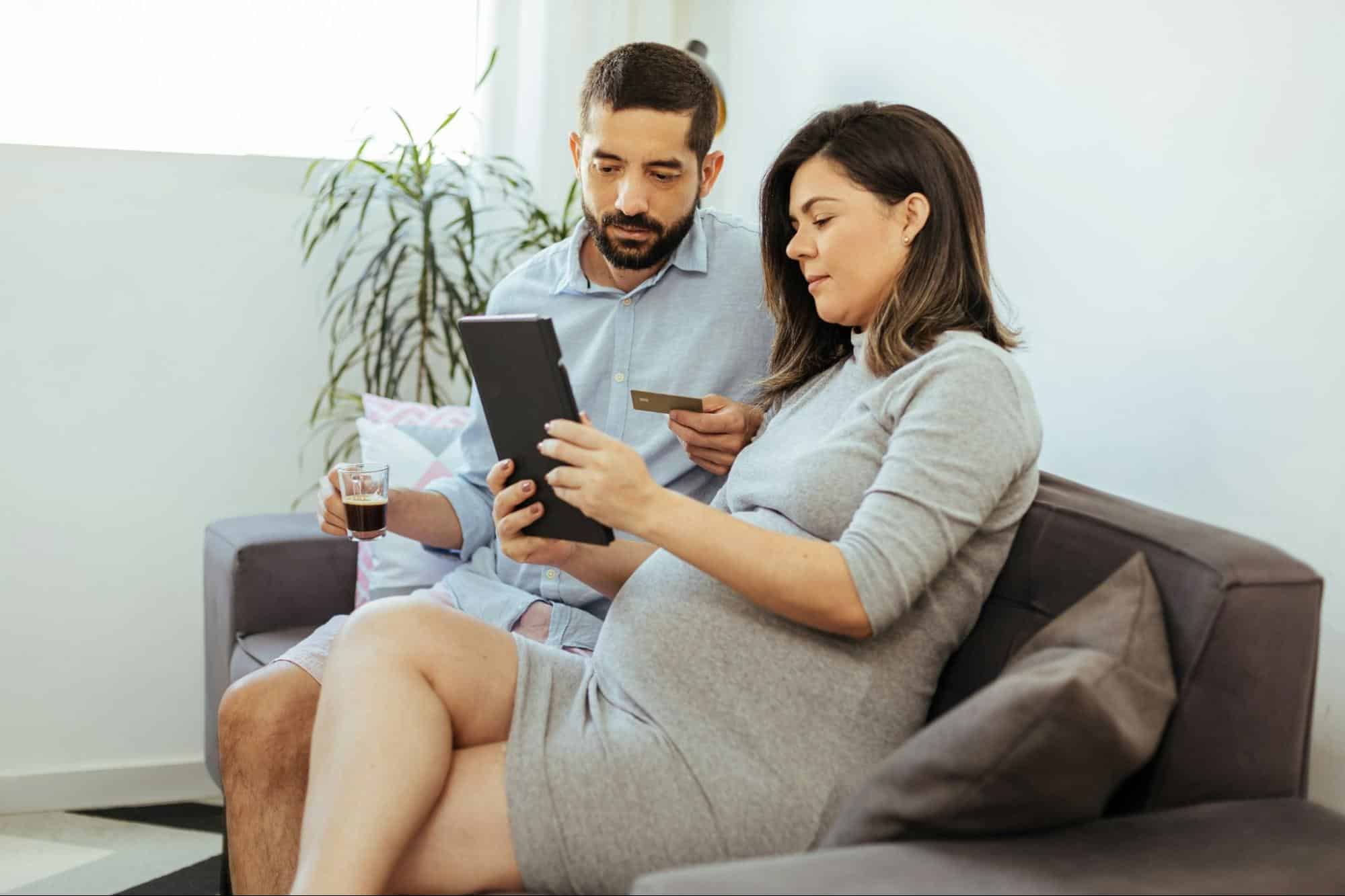 A man listening to woman