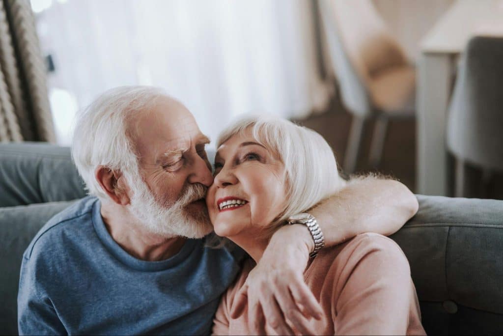 A man and woman together