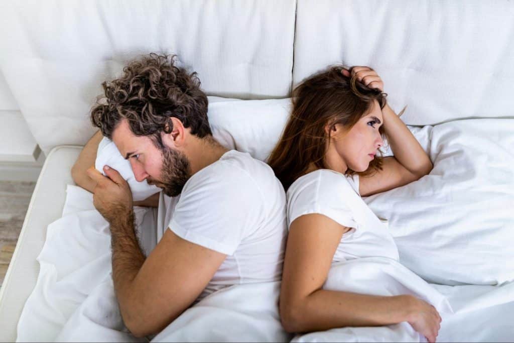 A man and woman having an expectations from each other