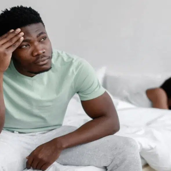 A couple having intimacy problems