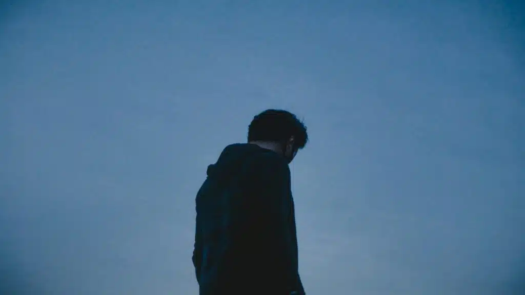 A man spending some time alone