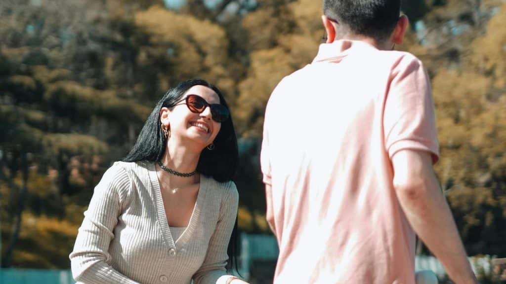 She encourages you because she sees potential in you. And that belief shows a level of affection that goes deeper than flattery.